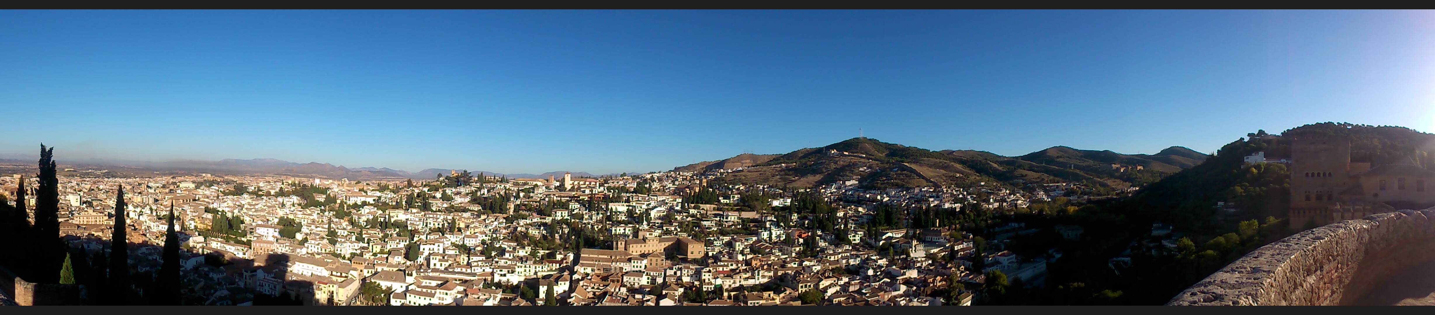 Granada, Andalusia village panorama