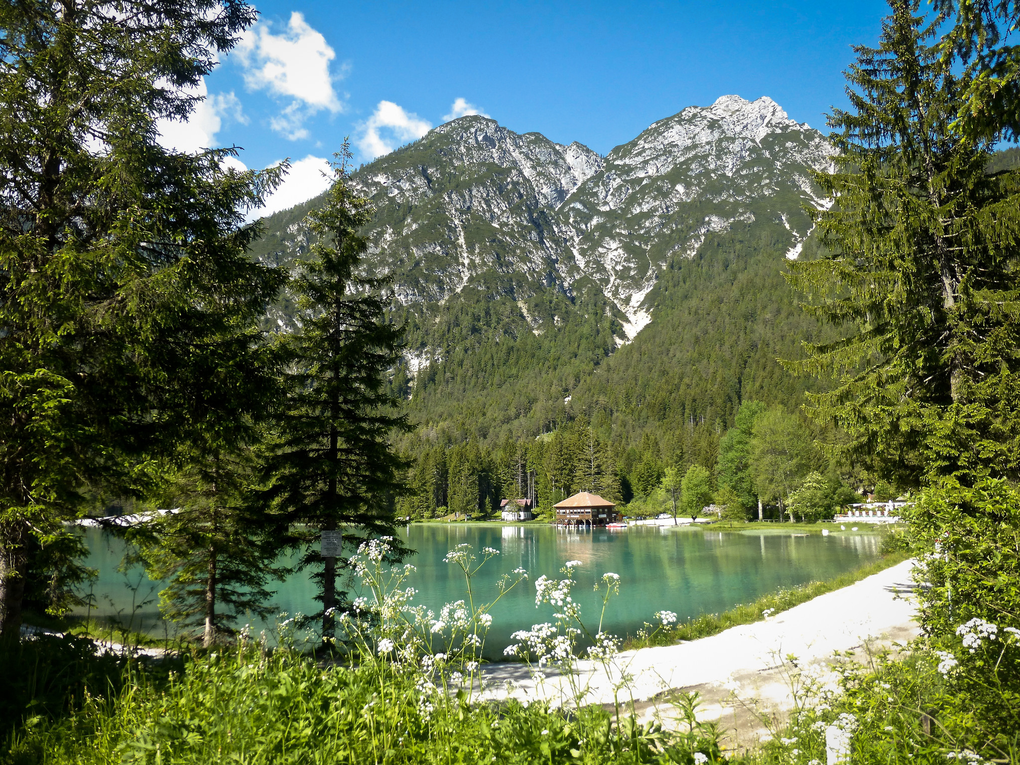 Typical Dolomites landscape