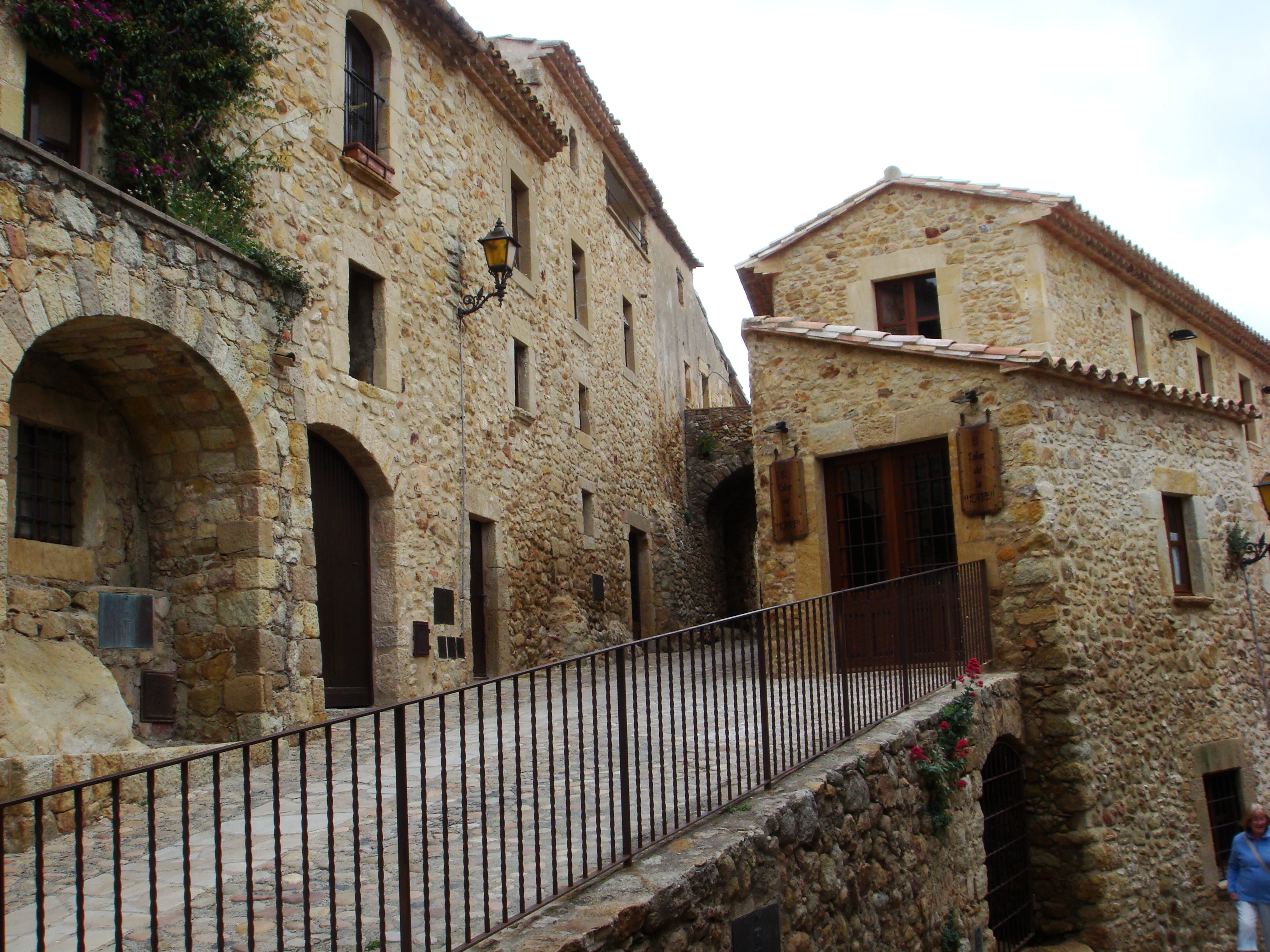 The medieval town of Peratallada, Spain