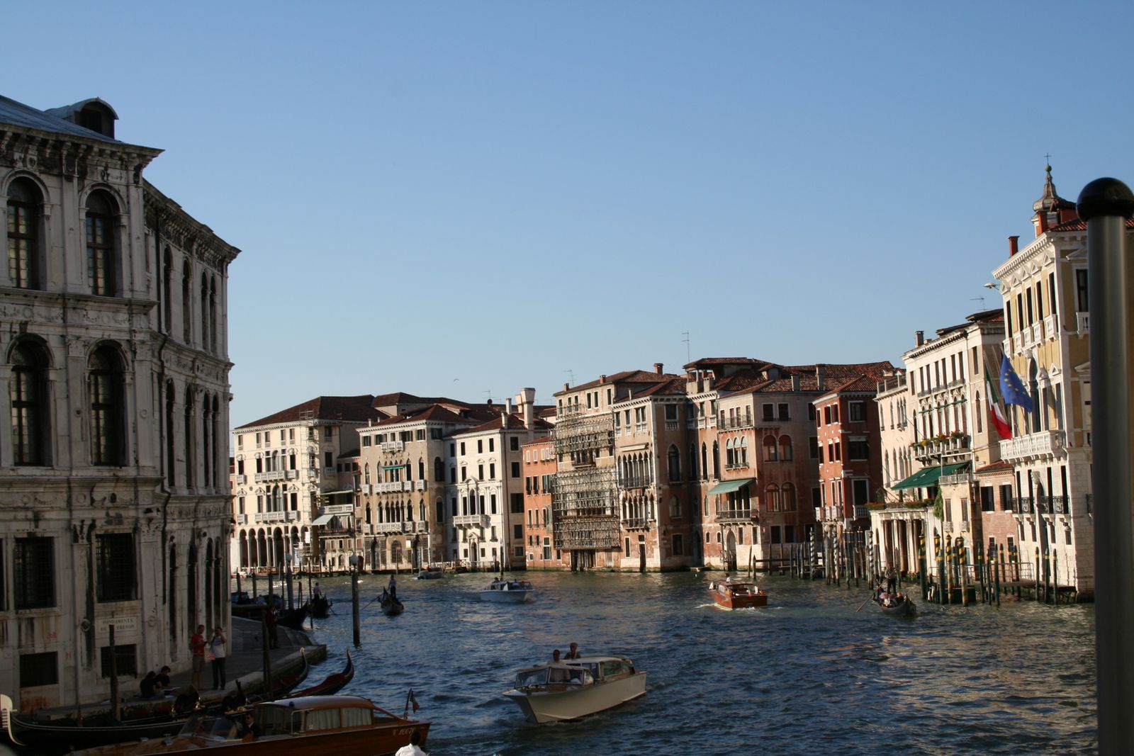 A canal from the iconic town of Venice, Italy