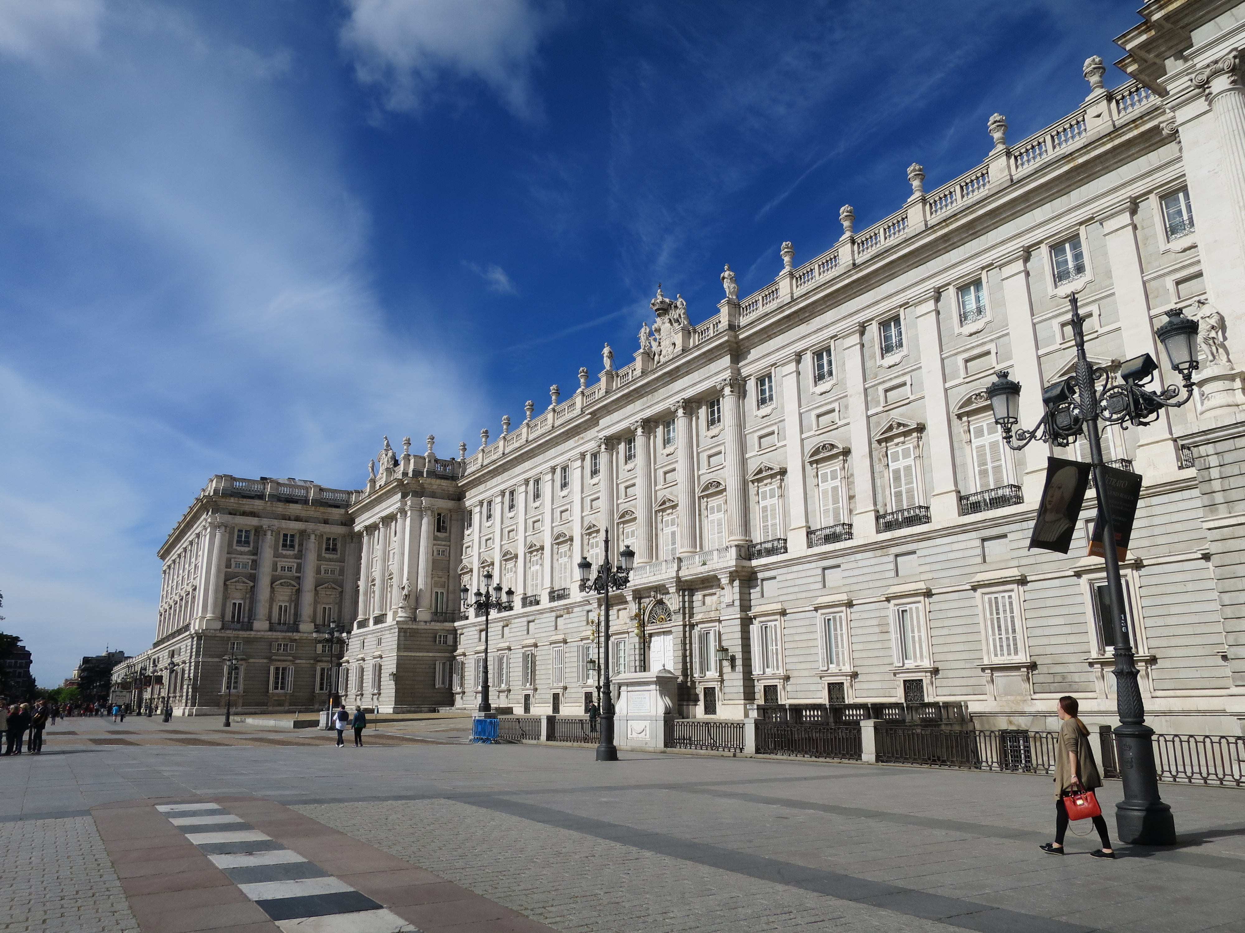 Admirons le palais royal de Madrid