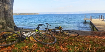 Lake Geneva's shore