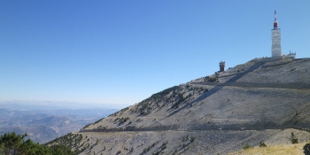 This bicycle tour includes an optional ride up the Giant of Provence: Mont Ventoux