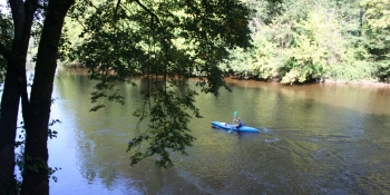 Plenty of outdoor activities like kayaking are available in the region