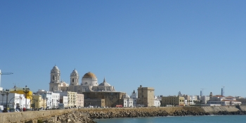 Seaside walk in Cadiz after your cycling trip