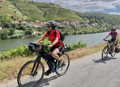 Riding along the Douro Douro, portugal, wine, bike cycle, self-guided, vacation,holday